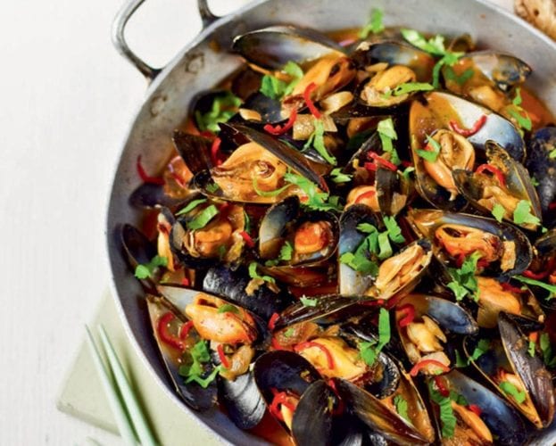 Thai mussels recipe