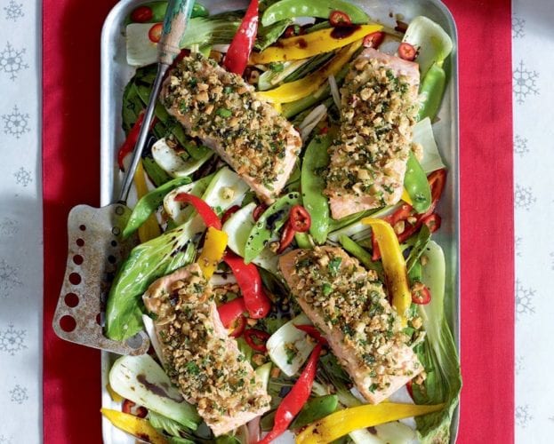 Thai-style salmon