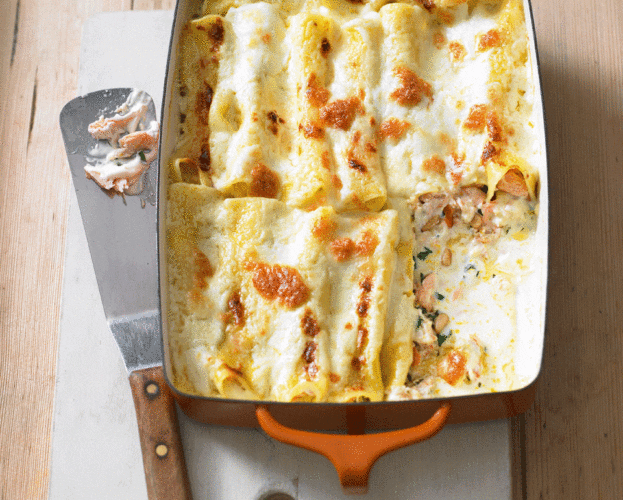 Aubergine cannelloni parmigiana