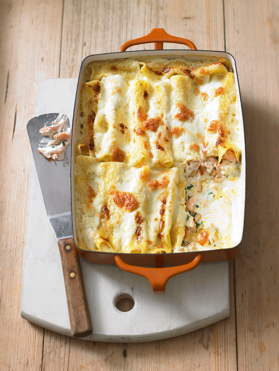 Stuffed cannelloni recipe delicious. magazine