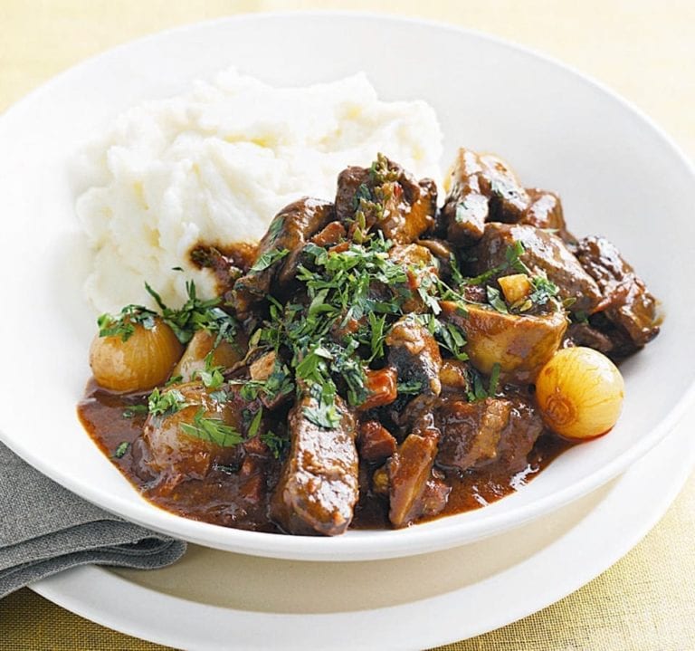 Beef bourguignon