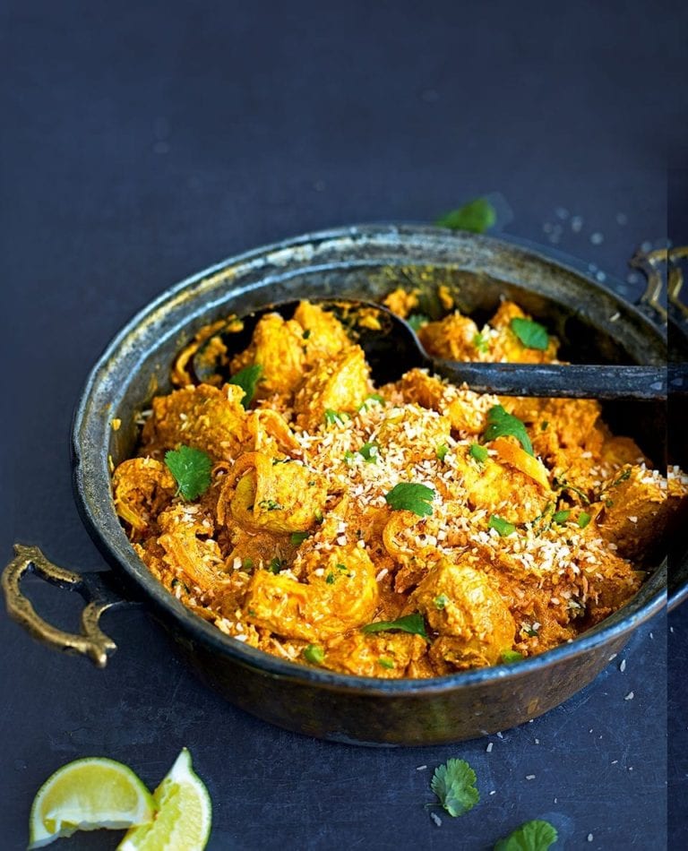 Healthier chicken korma