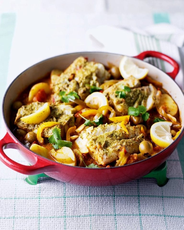 Easy fish tagine