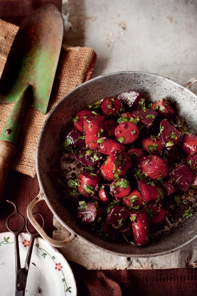 Pot roast vegetables