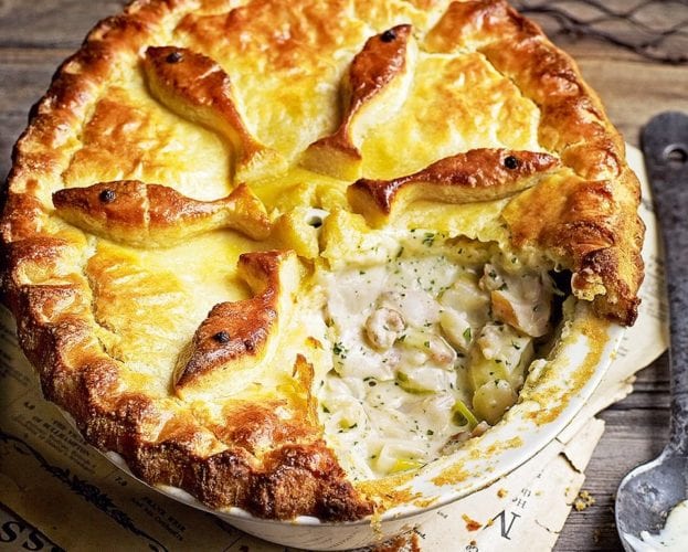 winter fish pie