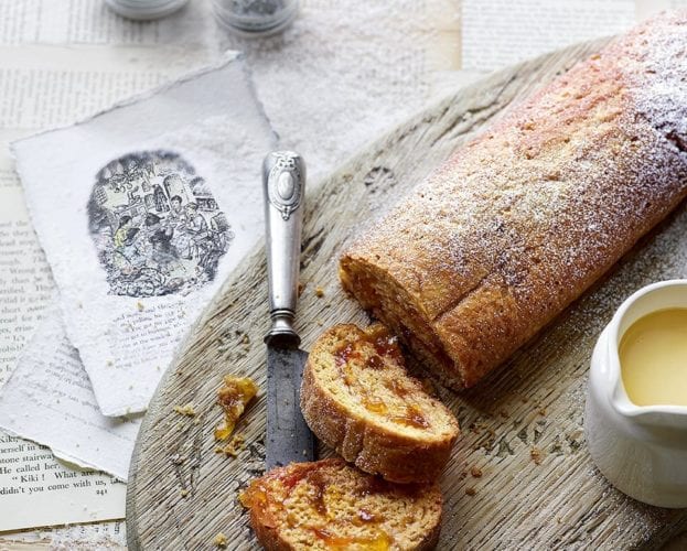 Sticky marmalade roll
