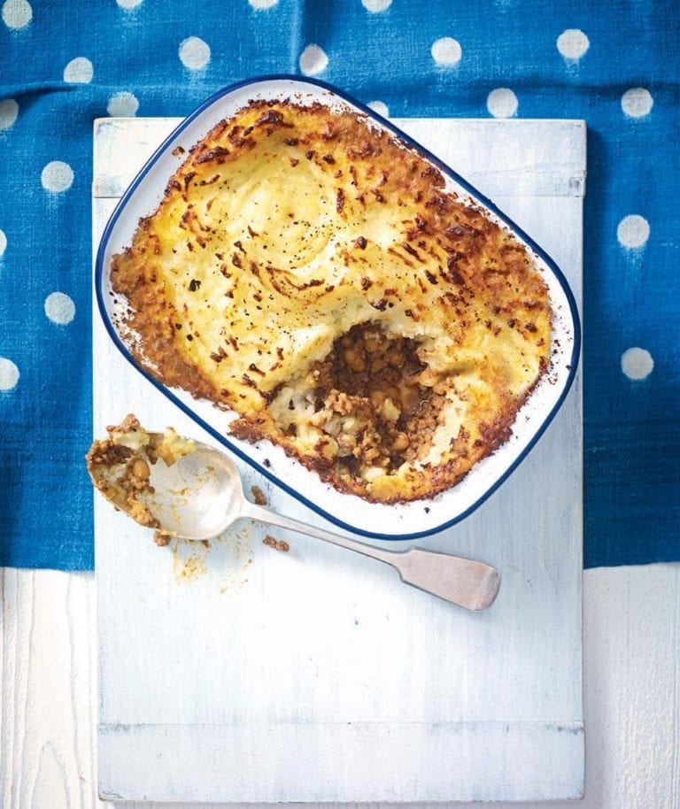 Comforting cottage pie