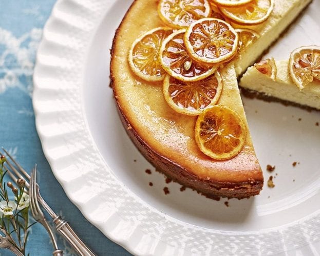 Marmalade cheesecake