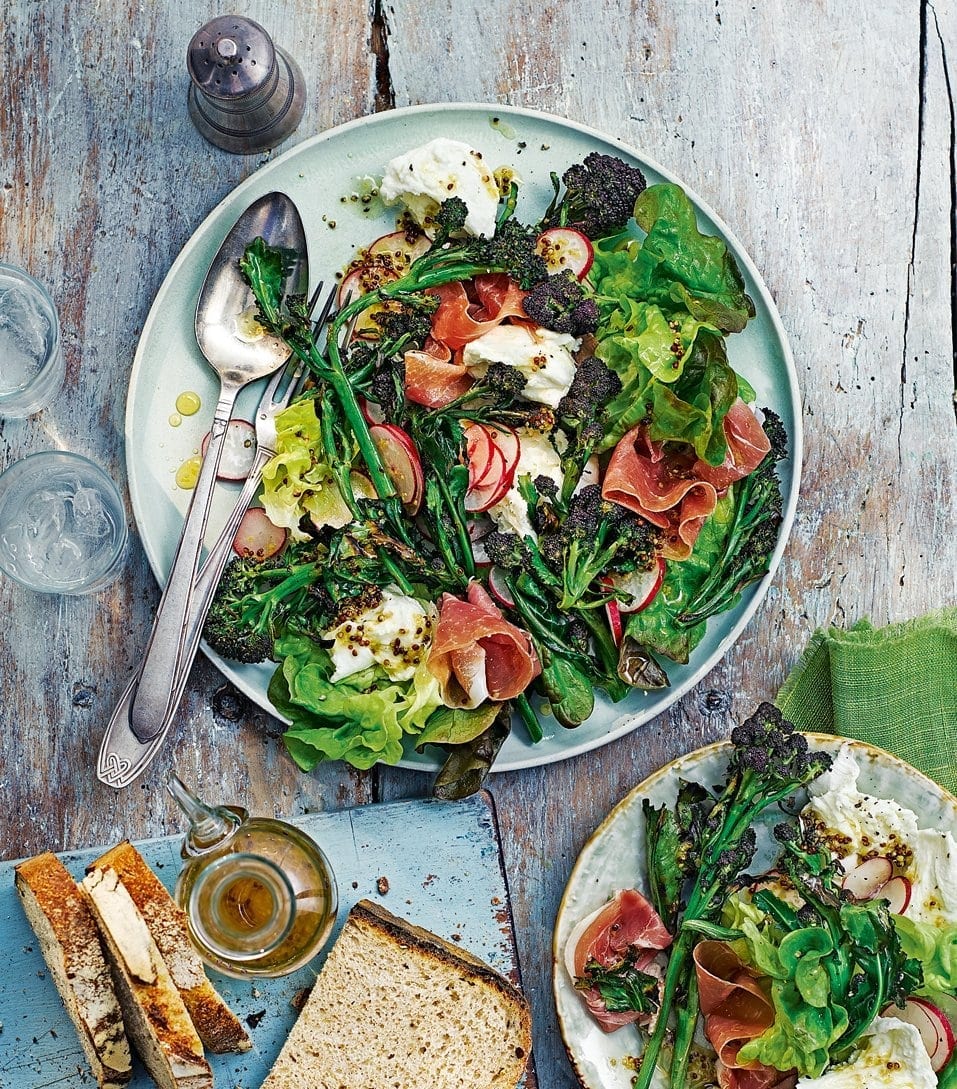 Quick parma ham and mozzarella salad recipe delicious. magazine