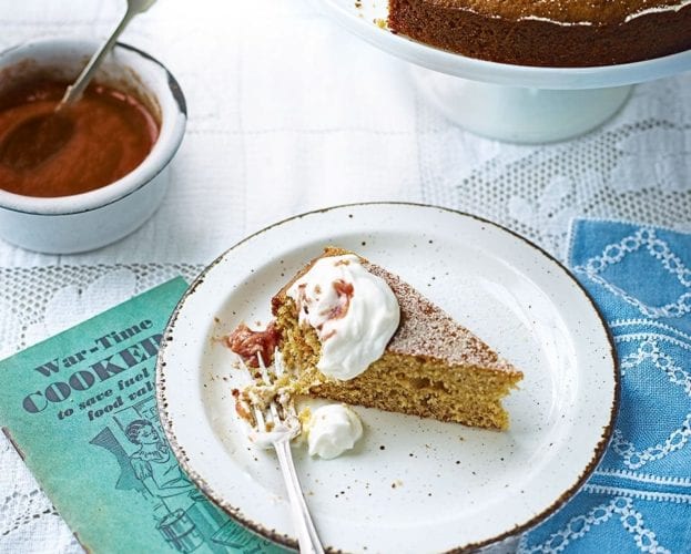 Olive oil sponge cake