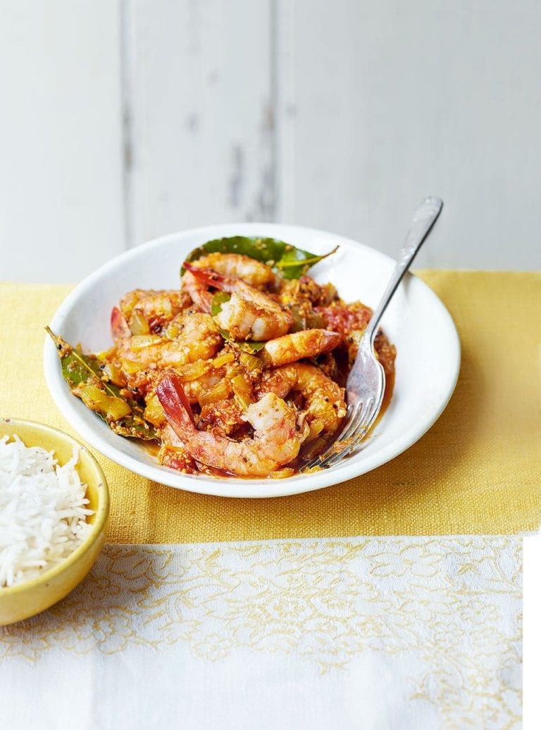 Bengali prawn curry