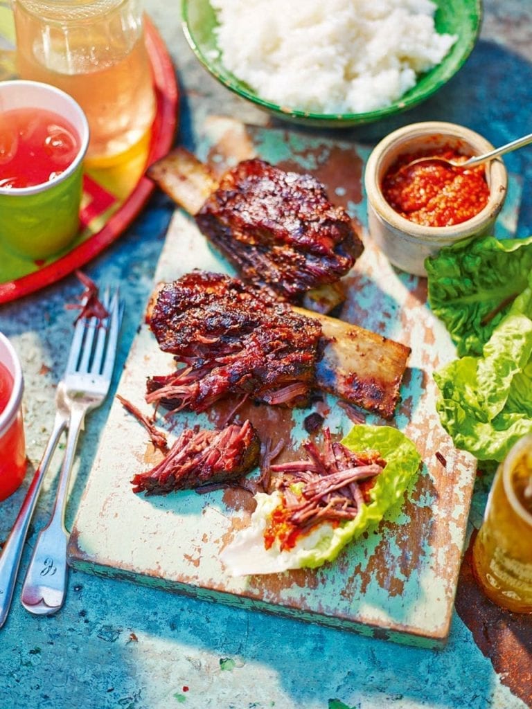 Korean-style barbecue beef
