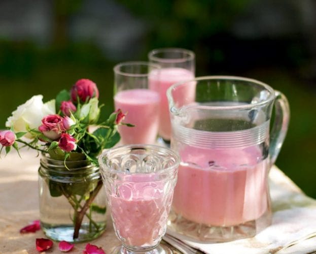raspberry smoothie