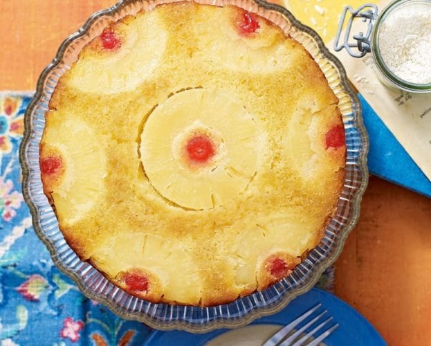 Pineapple upside-down cake