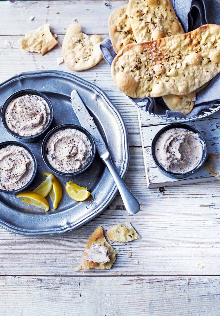 Clodagh Mckenna’s smoked mackerel and dill pâté with fennel crispbreads