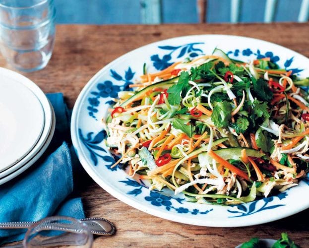 Bang bang chicken salad