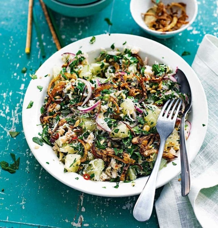 Vietnamese crab and pomelo salad