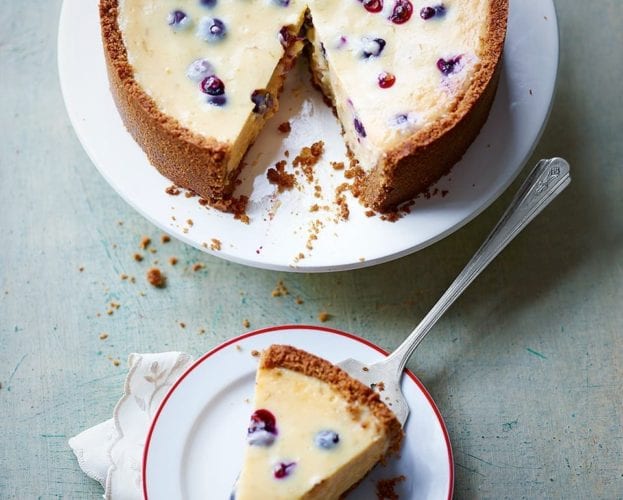 Blueberry key lime pie
