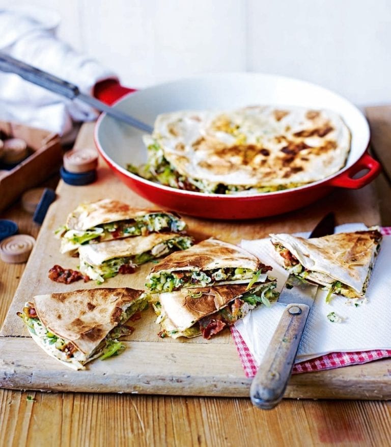 Leftover Chicken Quesadillas Recipe Delicious Magazine