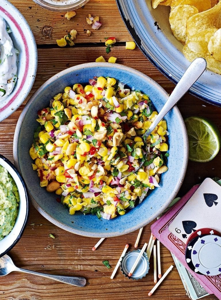 Sweetcorn salsa