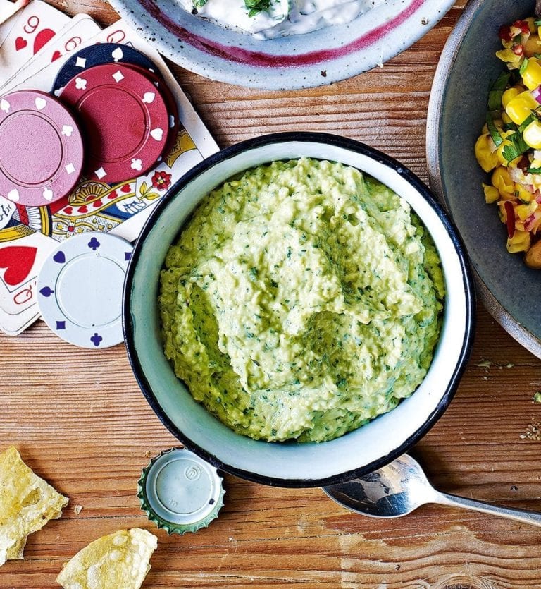 Artichoke and basil dip