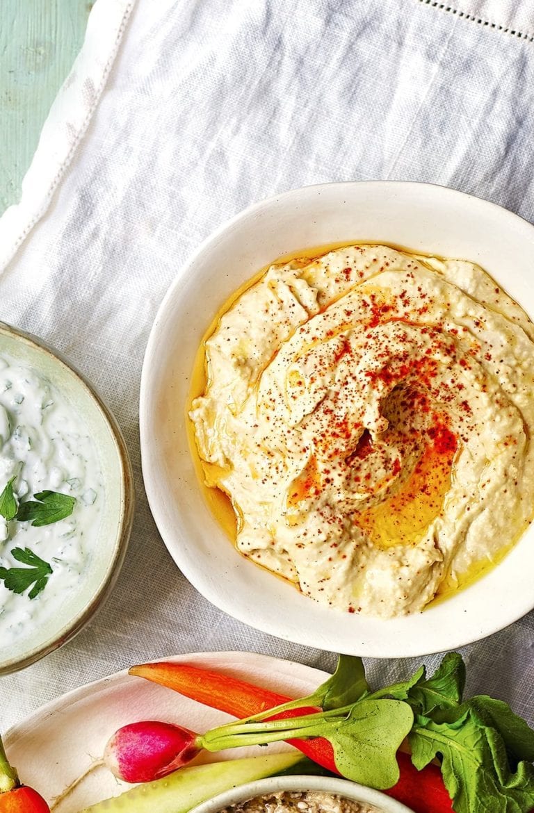 Healthier houmous