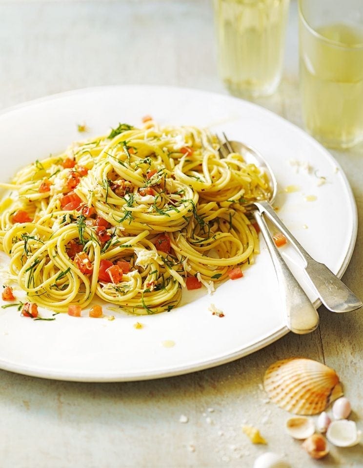 Rick Stein’s crab linguine