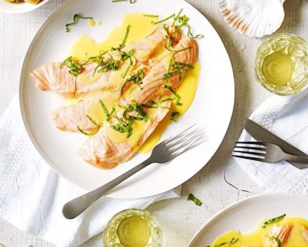 Rick Stein's salmon and sorrel recipe