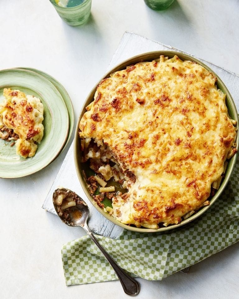 Turkish macaroni cheese (firin makarna)