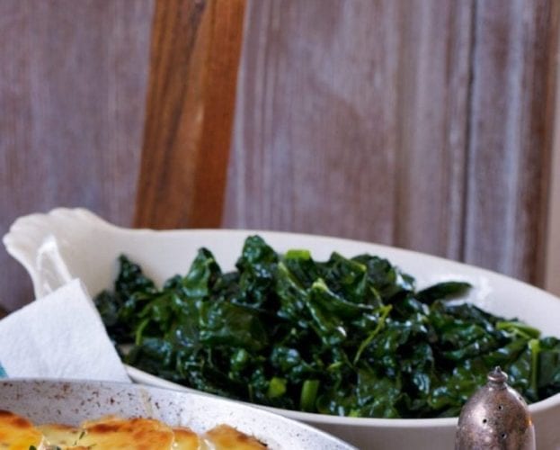 Fried cavolo nero