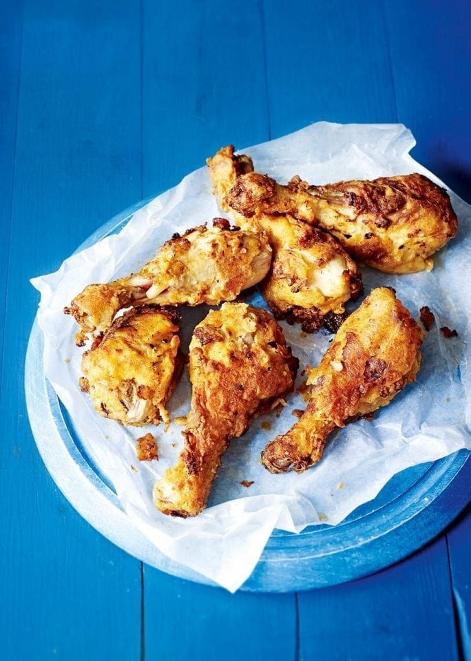 Healthier southern fried chicken