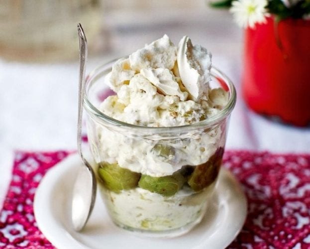 Gooseberry fool