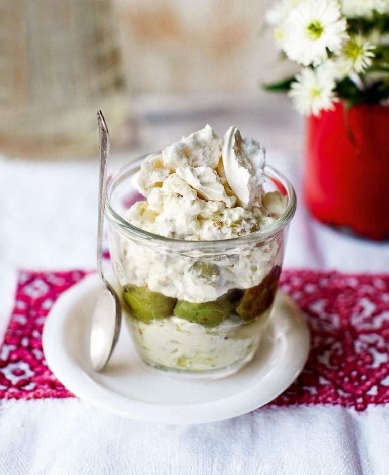 Gooseberry fool