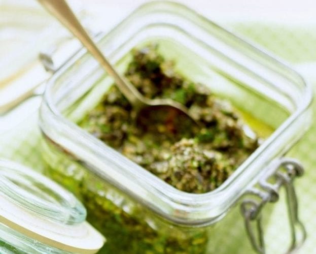 Olive pesto