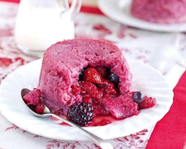 Sourdough summer pudding