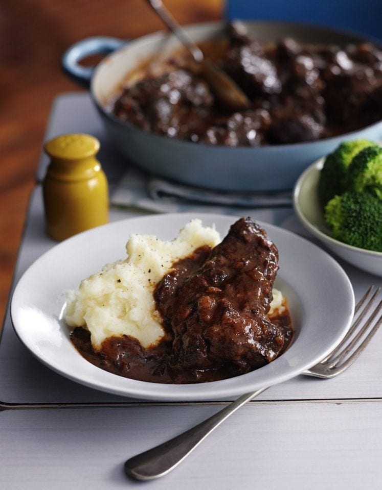 Rich ox cheek stew