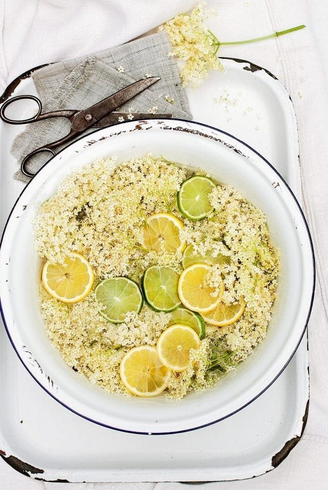 Elderflower cordial