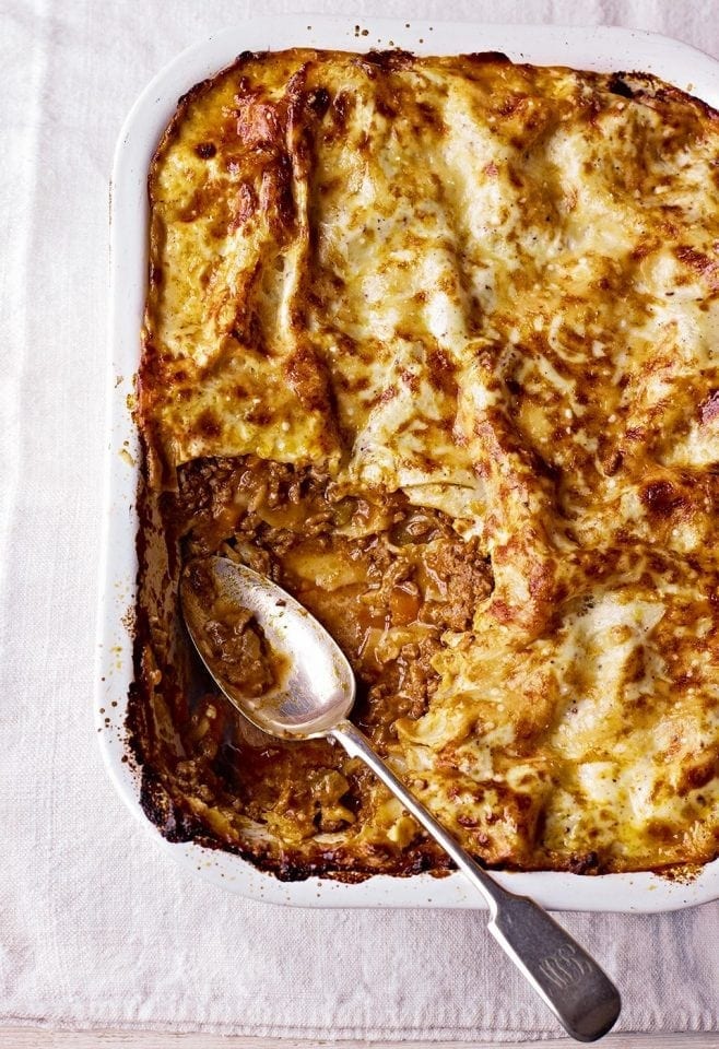 Healthier lasagne