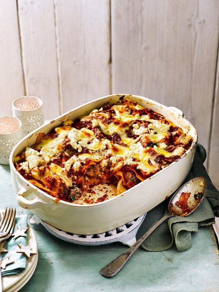 lasagne recipe with meatballs