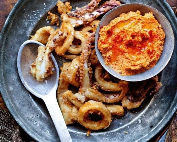 Fried calamari