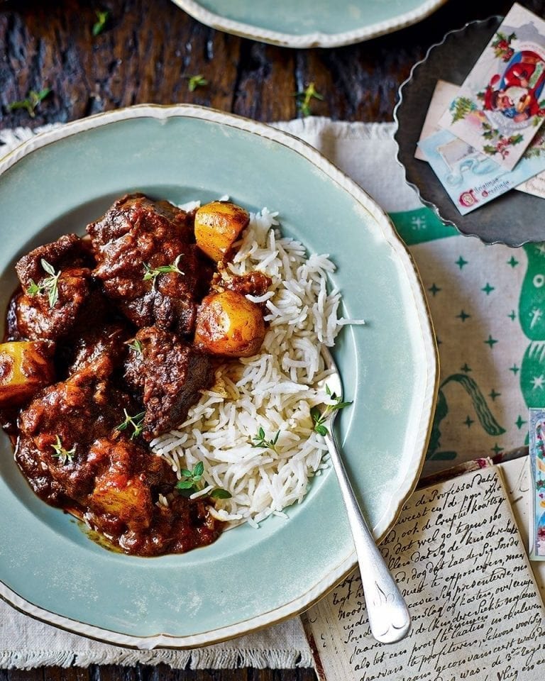 Braised coconut and chilli beef