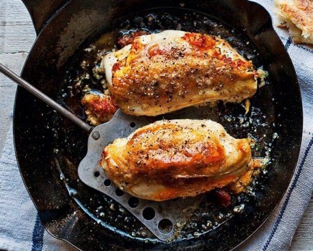 Chorizo-stuffed chicken