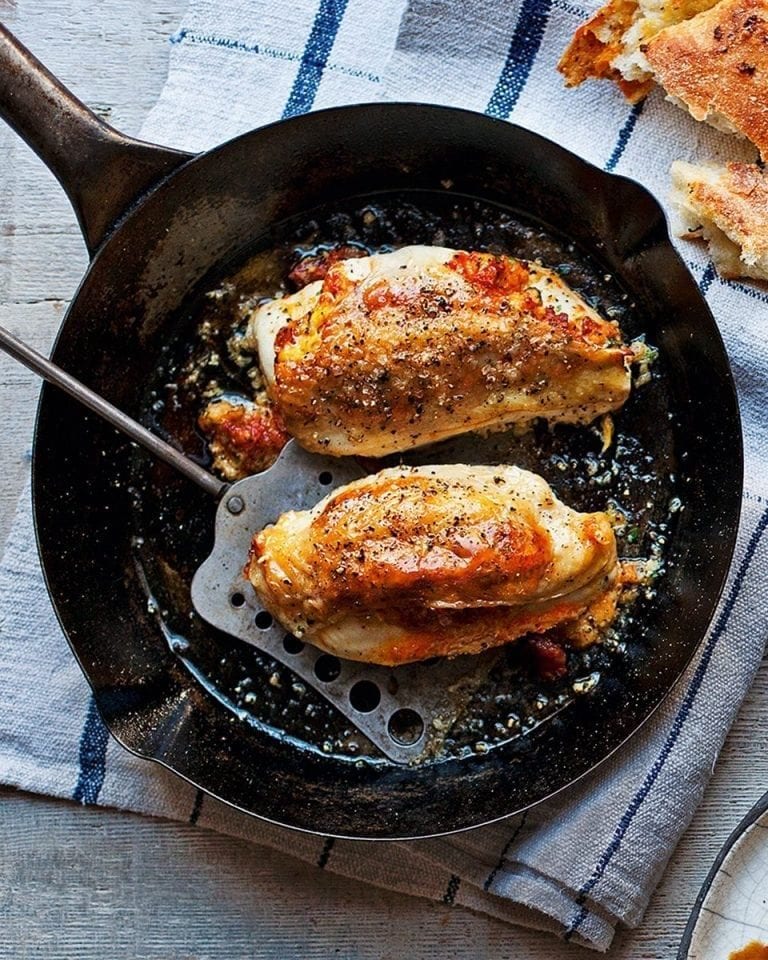 Chorizo-stuffed chicken