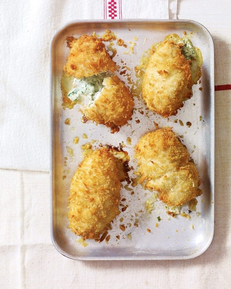 Healthier chicken kiev recipe | delicious. magazine
