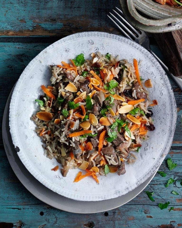 Spiced lamb pilaf Recipe Cart