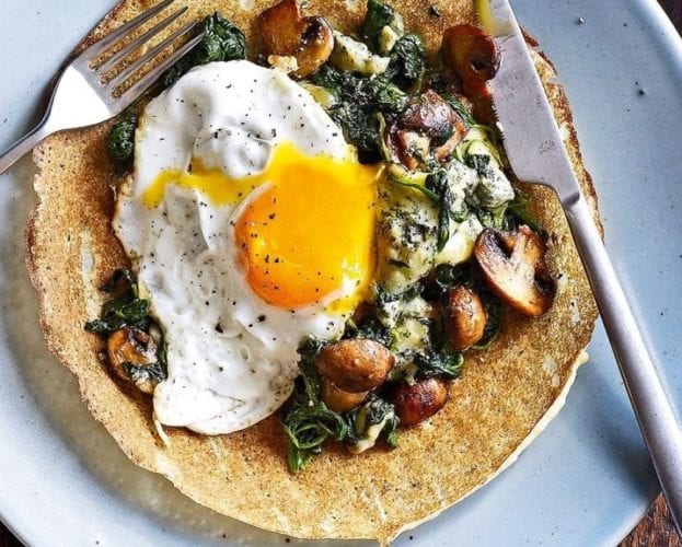 Brunch pancakes