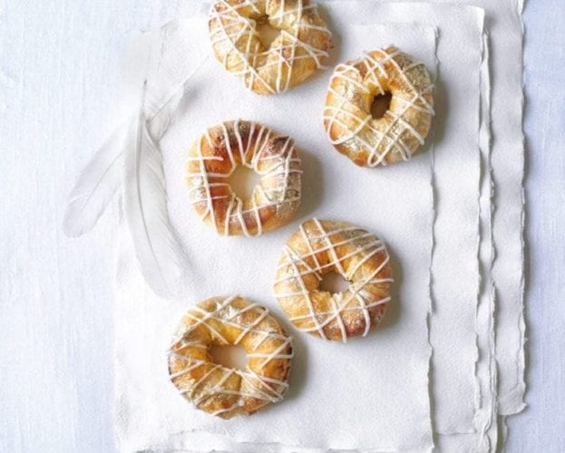 Mincemeat shortcake slice