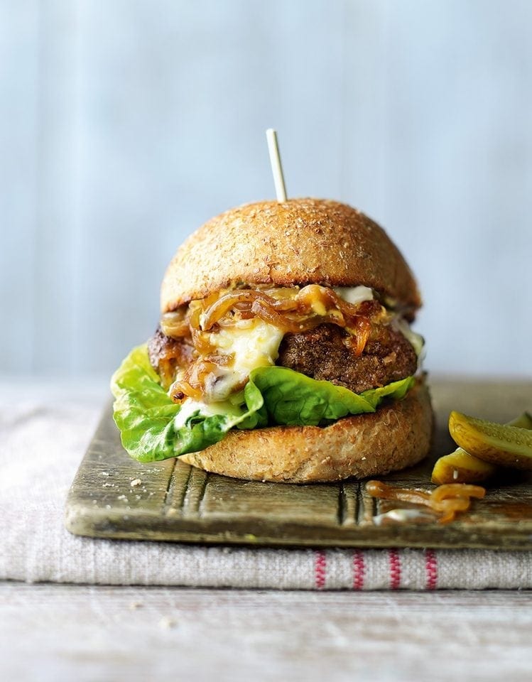 Mm natuurkundige Worstelen Healthier cheeseburger recipe | delicious. magazine