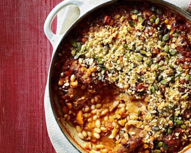 Healthier cassoulet