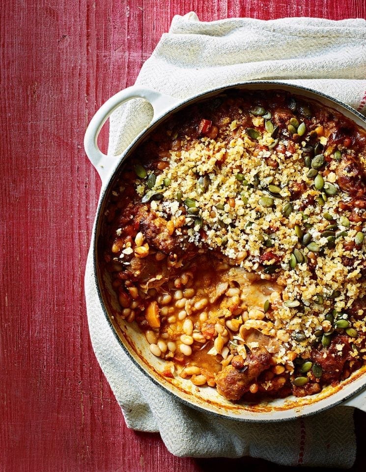 Healthier cassoulet